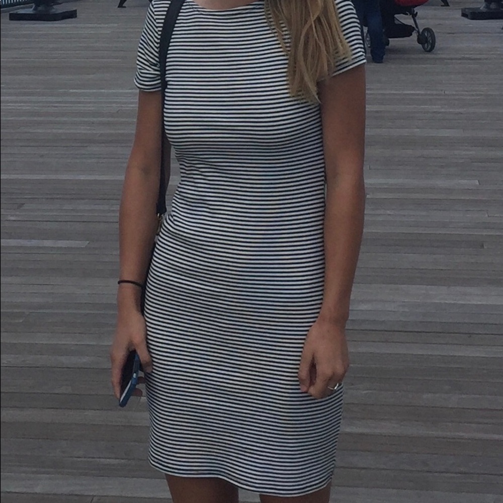 Midi Striped Dress
